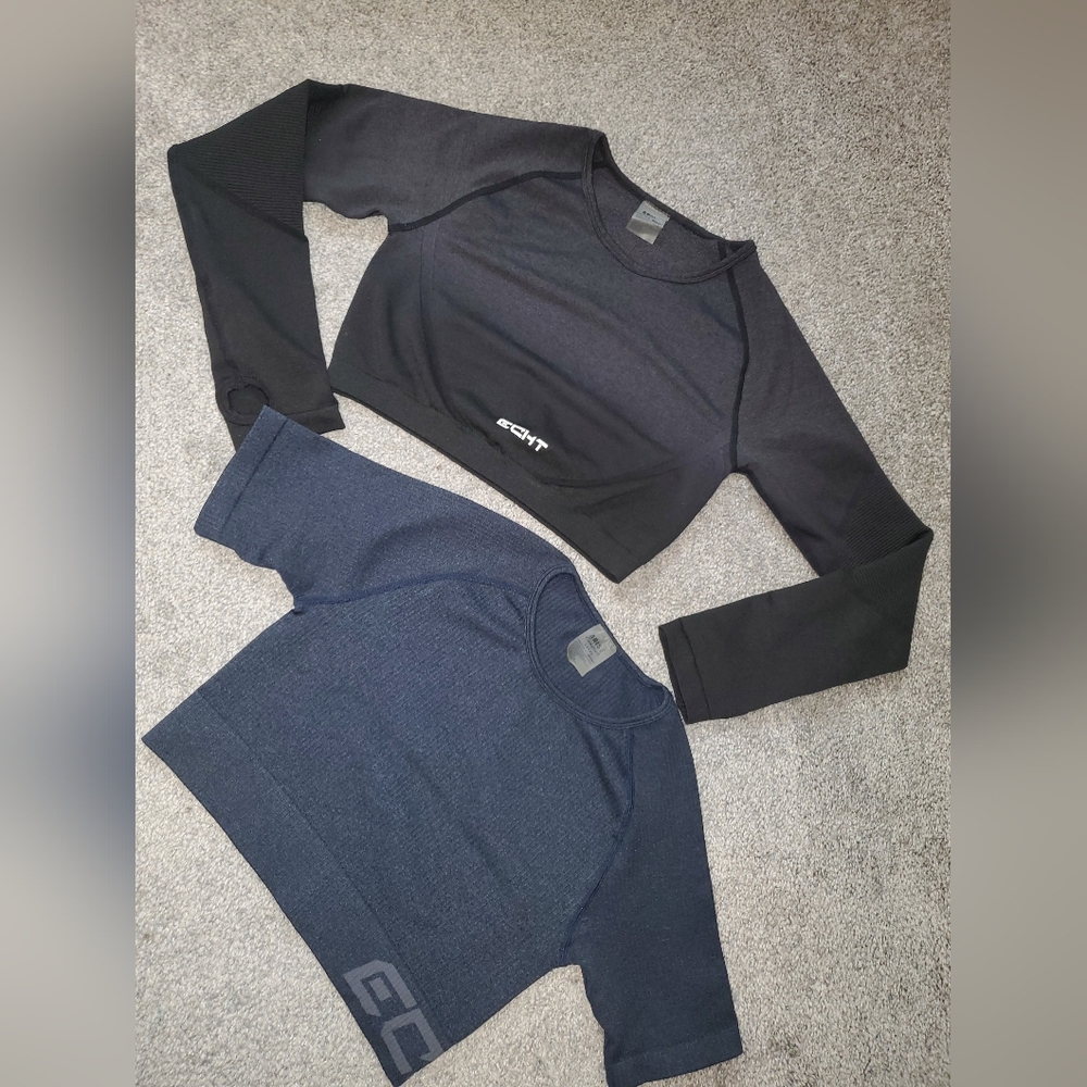 ECHT BUNDLE 2 Crop Tops size Large